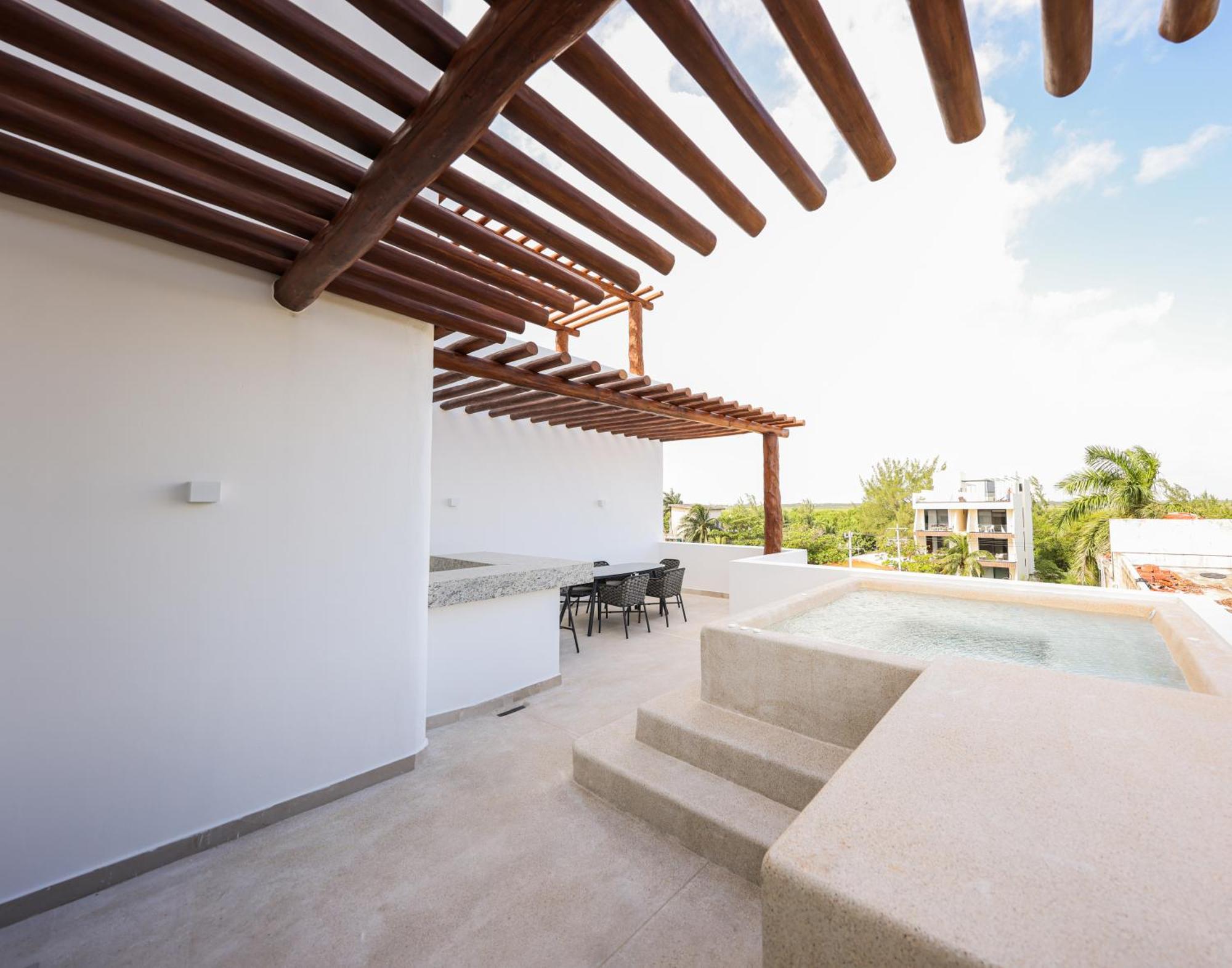 Apartmán Porto Blu Puerto Morelos Exteriér fotografie